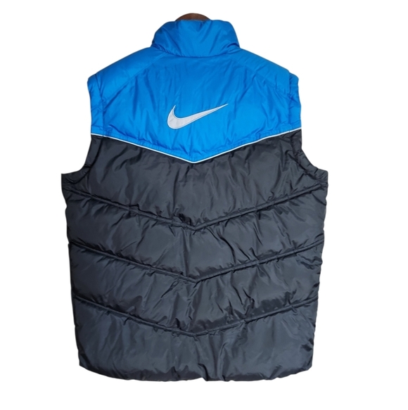 Nike Other - Nike Black and Blue Puffer Vest